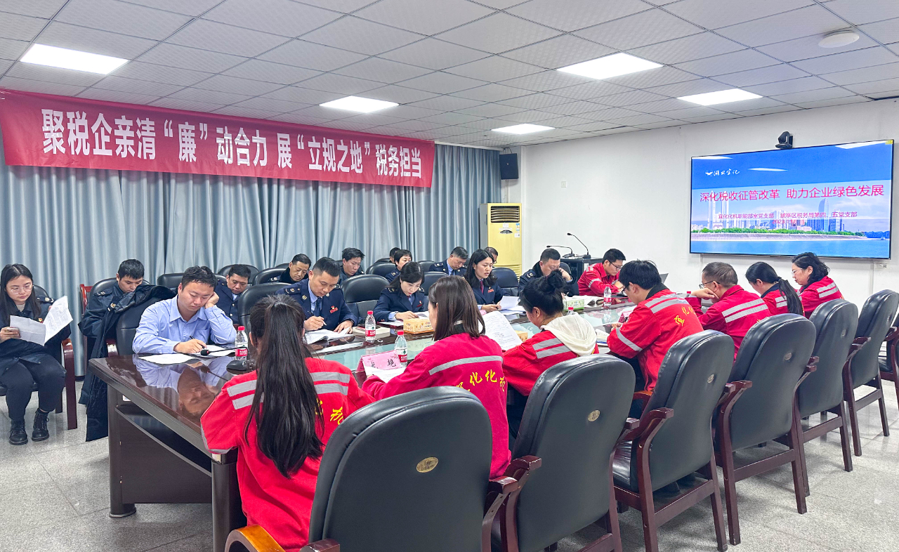 深化稅收征管改革，助力企業(yè)綠色發(fā)展！這場(chǎng)聯(lián)合主題黨日活動(dòng)走心又走實(shí)