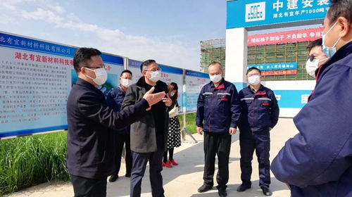 王大真到TMP、TPO項(xiàng)目及股份公司技改現(xiàn)場檢查工作