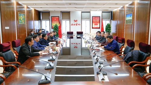 上海雅仕董事長(zhǎng)孫望平一行到訪(fǎng)宜化集團(tuán)